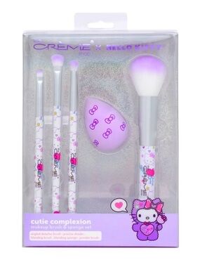 The Crème Shop x Hello Kitty Cutie Complexion Brush & Sponge Se